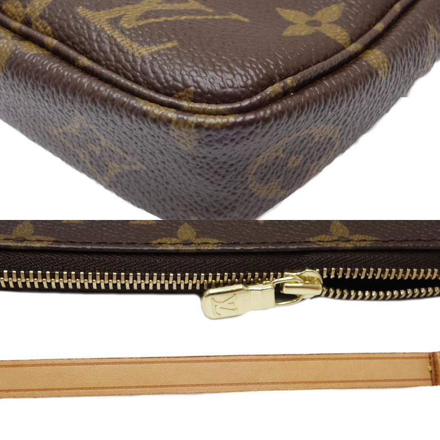 LOUIS VUITTON Monogram Panda Handbag Pochette Accessoires M51981  Brown/450085