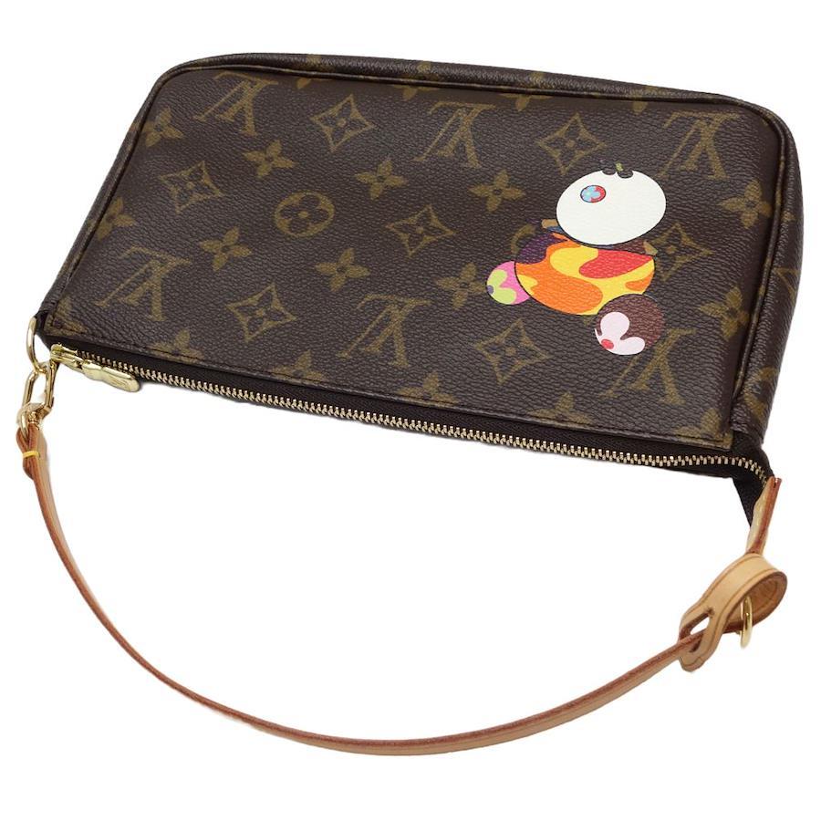 Buy Louis Vuitton monogram LOUIS VUITTON Pochette Accessoires Monogram Panda  M51981 Handbag Panda Takashi Murakami Brown / 450085 [Used] from Japan -  Buy authentic Plus exclusive items from Japan