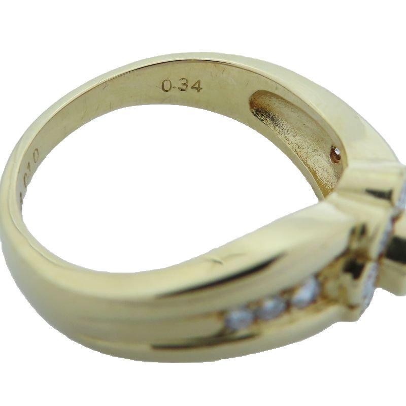 Buy Diamond 0.10ct 0.34ct Ring No. 13 K18YG Yellow Gold / 64899 