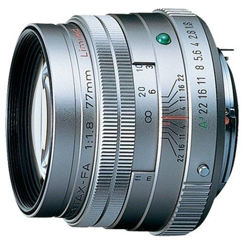 smc PENTAX-FA 77mmF1.8 Limited Silver Limited Lens Medium Telescopic Single  Focus Lens [F1.8 Large Diameter Lens] [Aluminum Machined Body Appearance] 