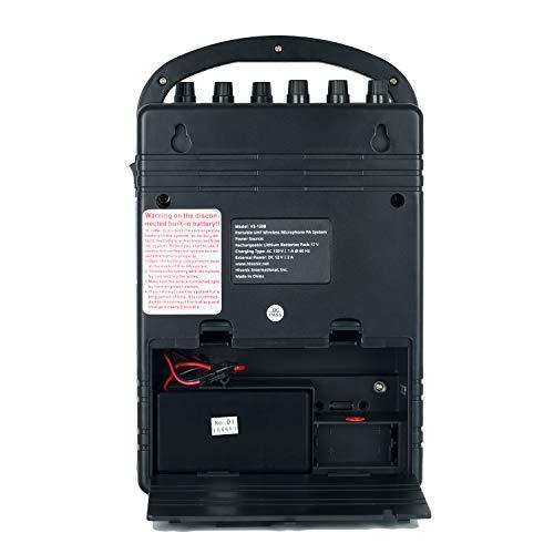 Hisonic hs120b portable pa hot sale system