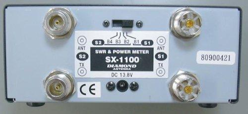 第一電波工業 ダイヤモンド 通過型SWR・パワー計 1.8~1300MHz 2