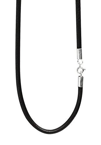 Buy Shinjuku Ginzo Domestic Leather Choker Cowhide Necklace Silver