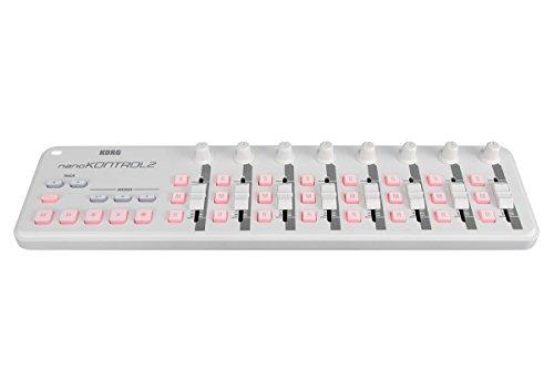 KORG 定番 USB MIDIコントローラー nanoKONTROL2 WH ホワイト 音楽制作