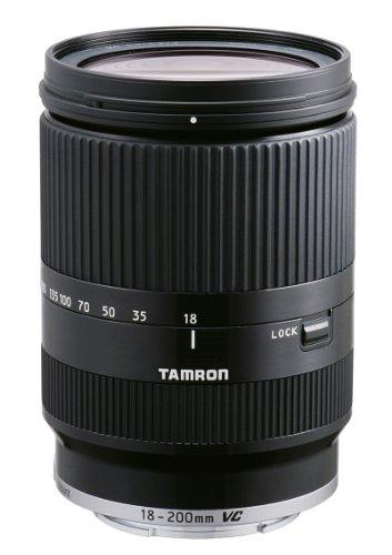 TAMRON High Magnification Zoom Lens 18-200mm F3.5-6.3 DiIII VC Mirrorless  Camera for Sony E Mount NEX Exclusive Black B011SE-Black