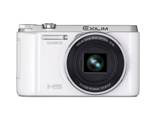 CASIO EXILIM Digital Camera High Speed Comfortable Shutter White EX-ZR1000WE