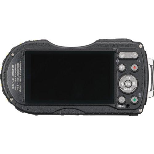 PENTAX 防水デジタルカメラ PENTAX WG-3GPS パープル 1cmマクロ マクロスタンド付属 電子コンパス サブLCD Qi規格  PENTAX WG-3GPSPU 12674