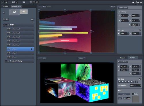 ArKaos プロジェクションマッピング対応ビデオミックスソフトウェア