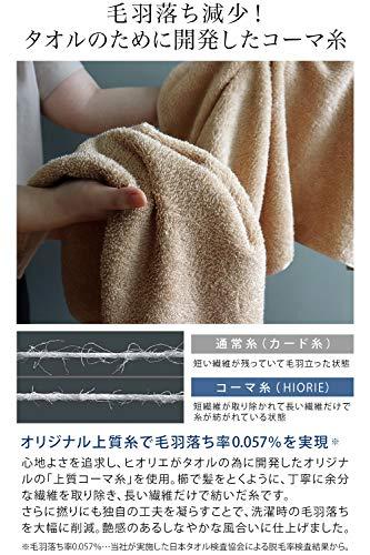 Hiorie Japan Big Face Towel Set of 4 40x100cm Hotel Style 18 Colors Instant Absorption