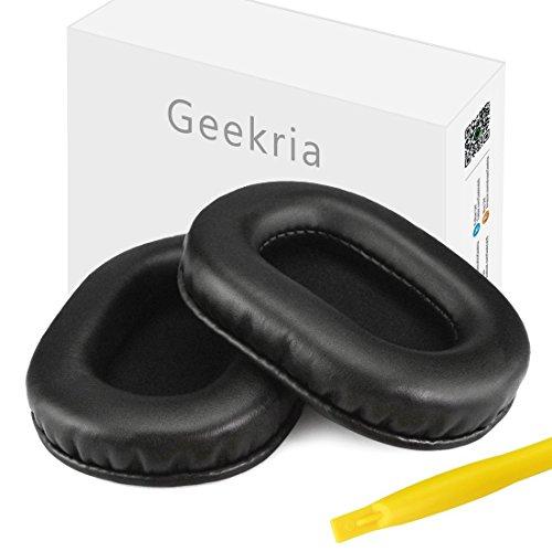 Geekria イヤーパッド SONY MDR-7506%ｶﾝﾏ% MDR-V6%ｶﾝﾏ% MDR-CD900ST に対応 交換 用 ヘッドホンパッド  イヤークッション - 日本の商品を世界中にお届け | ZenPlus
