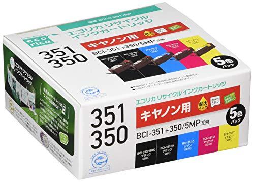 Buy Ecolica Canon Compatible Recycled Ink Cartridge 5 Color Set