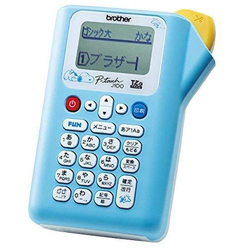 Buy Brother Industries Label Writer P-touch J100 Snoopy Light Blue