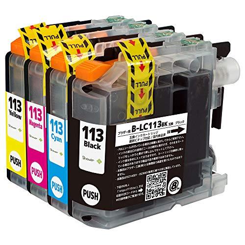 Buy Brother LC113 (BK / C / M / Y) x 1 4-color set Compatible ink