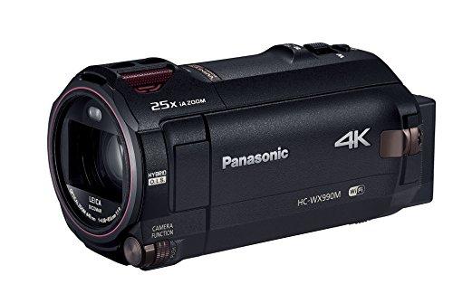 Panasonic Digital 4K Video Camera WX990M 64GB Wipe Shooting Later  Correction Black HC-WX990M-K