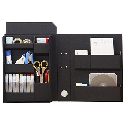 Buy Nakabayashi Life Style Tool Accessory Storage Box File A4 Black  LST-FA4BK from Japan - Buy authentic Plus exclusive items from Japan