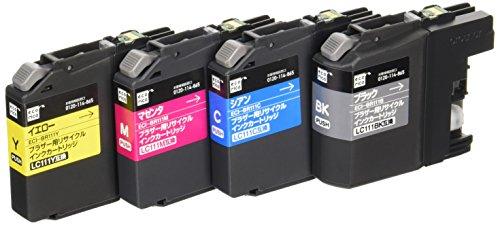 Buy Ecolica Brother LC111-4PK compatible recycled ink cartridge 4
