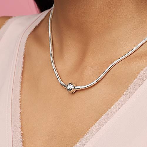 42 cm pea chain silver chain, 925 Sterling Silver, flexible chain length  necklace, link chain dainty fine, chain for pendants - 2326 - Love Your  Diamonds