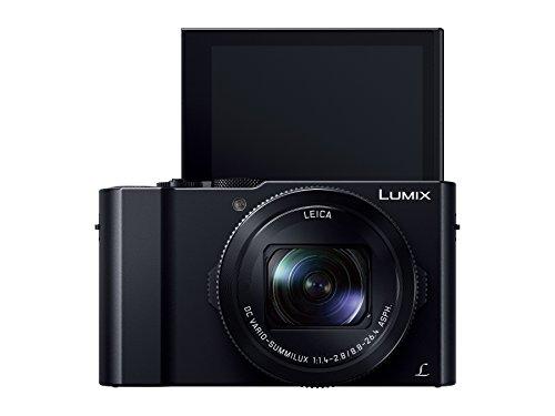 Panasonic compact digital camera with Lumix LX9 1.0 type sensor 4K video  compatible Black DMC-LX9-K