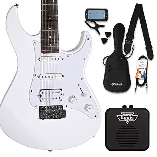 Buy YAMAHA PACIFICA012 Mini Amp Set White Electric Guitar Beginner