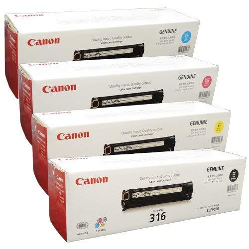 CANON 国内純正トナーカートリッジ316 CRG-316 4色セット(T) - 日本の