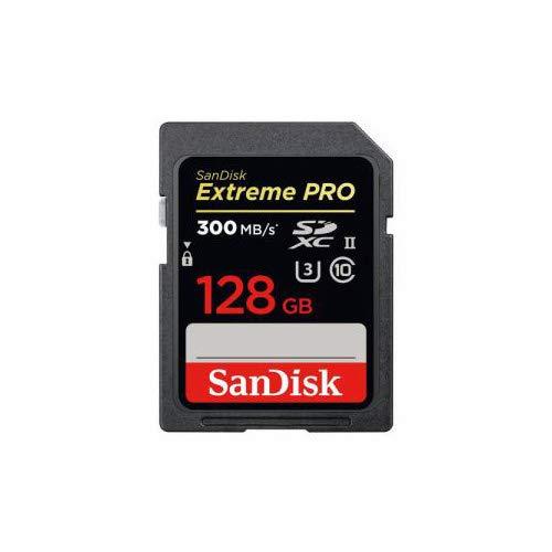 SanDisk High Speed SDXC UHS-II Memory Card (Class 10 Compatible / 128GB)  Waterproof Extreme PRO SDSDXPK-128G-JNJIP