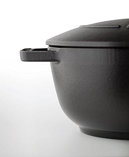 Nabe Rice Pot Staub Wa-NABE Cherry S 16cm Double-Handled Cast Iron Enamel Pot, 1-Cup ...