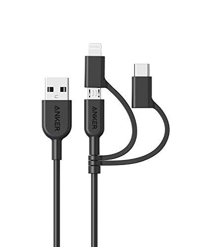 Buy Anker PowerLine II 3-in-1 cable (Lightning / USB-C / Micro USB