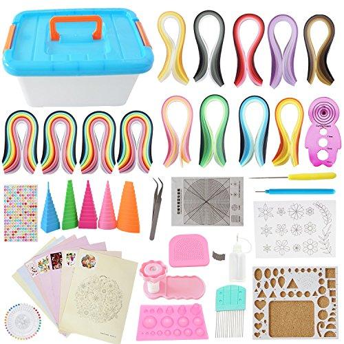 Buy [Quilling Kit] Complete Paper Quilling Set 1940 Sheets of Quilling  Paper Tool Storage Box (Suitable for Beginners and Advanced Quillers) from  Japan - Buy authentic Plus exclusive items from Japan