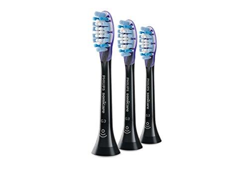 (Genuine) Philips Sonicare Replacement Brush Premium Gum Care Brush Head  Regular Size Black 3-piece set HX9053 / 31