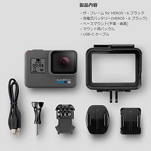 国内正規品] GoPro HERO6 Black ウェアラブルカメラ CHDHX-601-FW ...