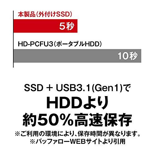 Buy BUFFALO Impact resistant Made in Japan USB3.1 (Gen1) Portable