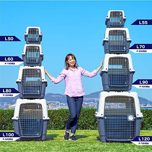 Buy [Space OFT] Pet Kennel First Class L70 [Outside dimensions] Width 50 x  Depth 67.5 x Height 47 cm Body weight (approx.): 4.5 kg Pet carry Hard  carry With handle Indoor house