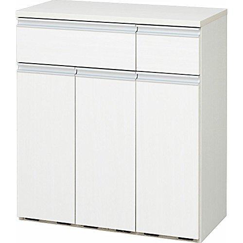 アイリスオーヤマ ゴミ箱 45L(15L×3分別 )木目調 引き出し付き