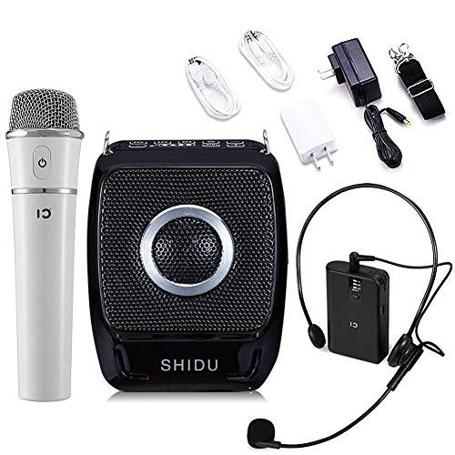 SHIDU ワイヤレス ハンズフリー拡声器 小型 高出力25W イベント用