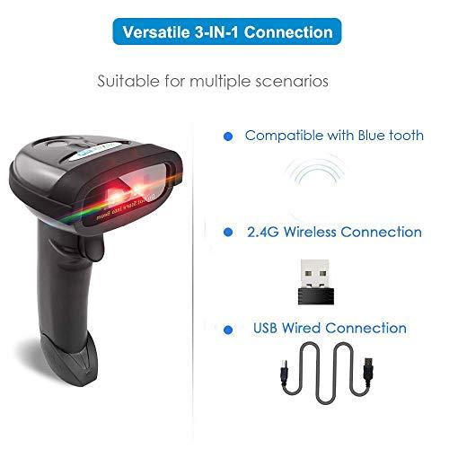  NETUM 2D Barcode Scanner, Compatible with 2.4G