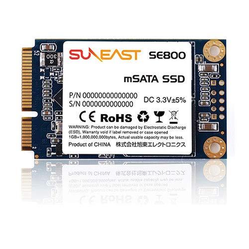 SUNEAST ( サンイースト ) 512GB 内蔵SSD SE800 mSATA SSD SATA 6Gb/s 3D TLC  SE800-m512GB 日本国内3年保証