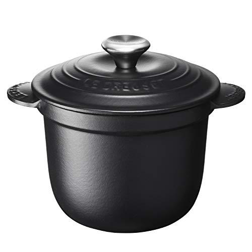 Buy Le Creuset Cast Hollow Pot Cocotte Rondo 22 cm Matte Black Gas IH Oven  Compatible [Japan Regular Sale] from Japan - Buy authentic Plus exclusive  items from Japan