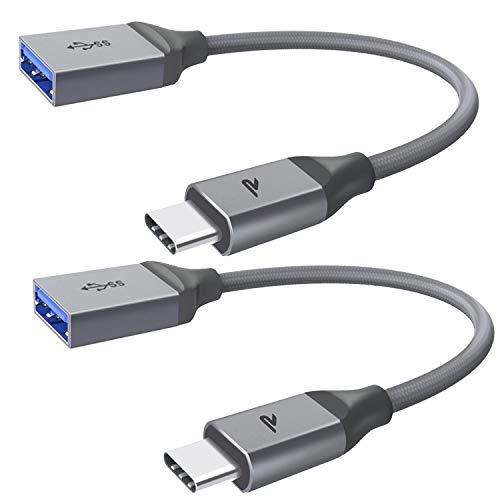 Buy Rampow USB Type C to USB 3.0 Conversion Adapter [Set of 2 / 20CM /  Guaranteed] OTG Compatible MacBook Pro Sony Xperia XZ / XZ2 Samsung USB C  to USB 3.0