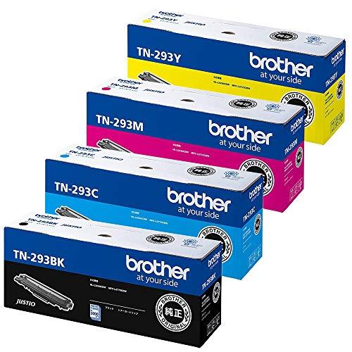 BROTHER Genuine TN-293BK / TN-293C / TN-293M / TN-293Y 4-color set Toner  cartridge HL-L3230CDW / MFC-L3770CDW