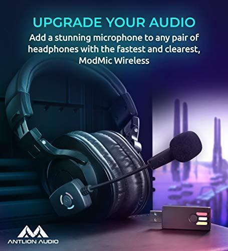 Antlion Audio ModMic ワイヤレス GDL-0700 ヘッドホン用アタッチブル ...