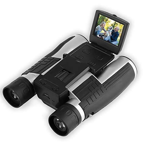 PowerLead デジタルカメラ双眼鏡フルHDデジタルカメラスパイカメラ ...