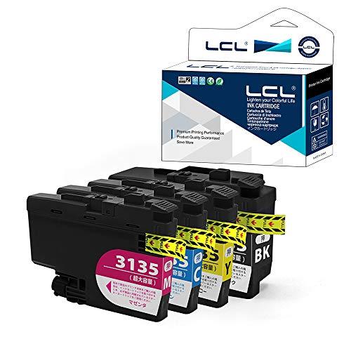 For LCL Brother For Brother LC3135-4PK LC3135 LC3135BK LC3135C LC3135M  LC3135Y Pigment Super Large Capacity (4 Color Set Black Cyan Magenta  Yellow)