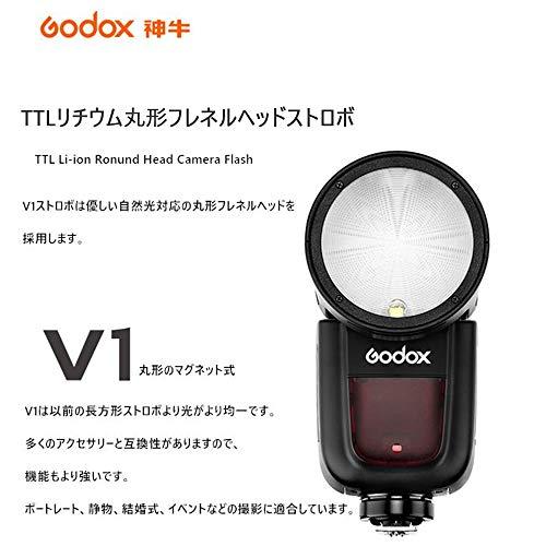 godox v1 s 技適マークありカメラ - ストロボ/照明
