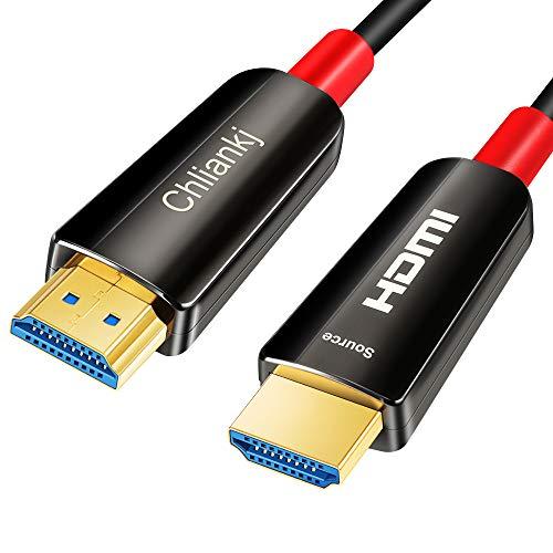 Chliankj 光ファイバhdmi ケーブル%ｶﾝﾏ% HDMI 2.0 4K 60Hz HDCP2.2