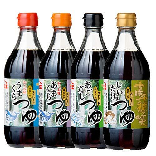 Buy Mentsuyu Yamae Foods Takachiho 4 bottles Variety set (4 types