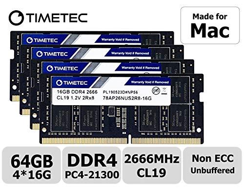 Timetec Hynix IC Mac用 DDR4 SODIMM 2666MHZ PC4-21300/PC4-21333