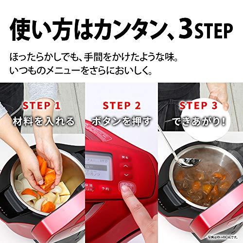 Buy Sharp HEALSIO Hot Cook 1.6L Anhydrous Pot Red KN-HT16E-R from