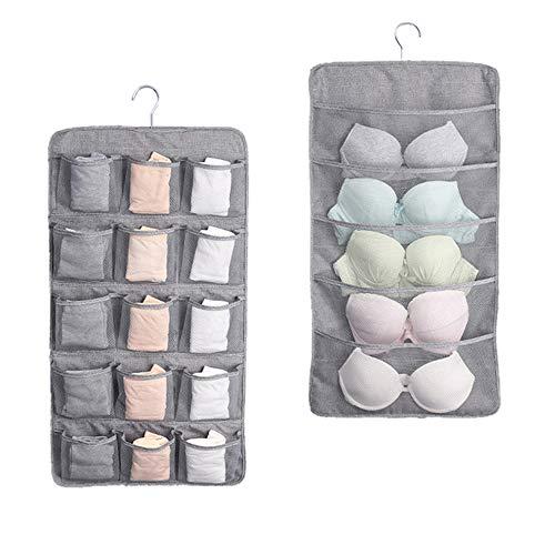 Wall Hanging Transparent Underwear Panties Storage Box Socks