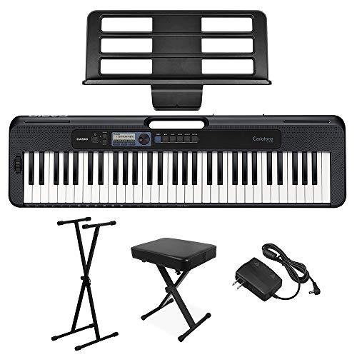 CASIO CT-S300 Black Stand / Chair Set 61 Keyboard Casiotone Casiotone  Keyboard that can express strength and weakness Casio