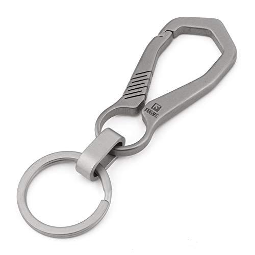 Buy TISUR Carabiner Titanium Keychain Chain Small Fashionable